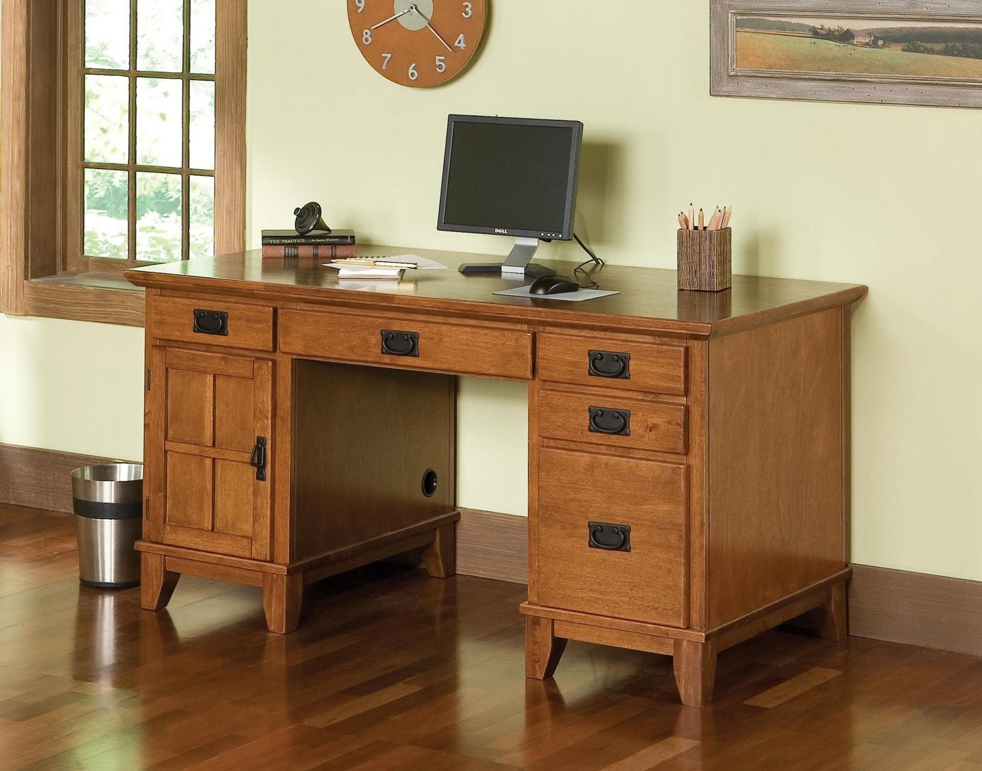 Double Pedestal Desk