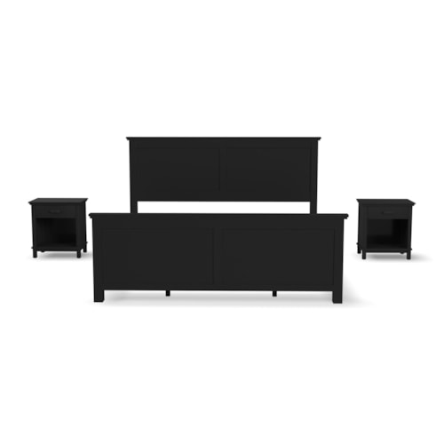 Casual 3-Piece King Bedroom Set
