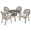 homestyles Capri 5 Piece Outdoor Dining Set