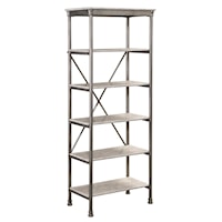 Contemporary Six Tier Shelf