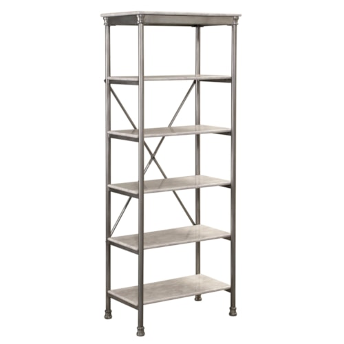 Contemporary Six Tier Shelf