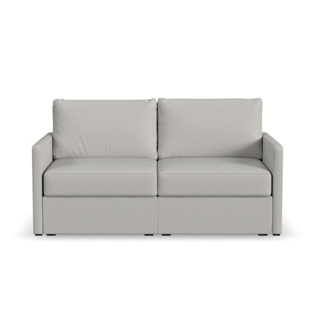 Narrow-Arm Loveseat