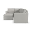 Flexsteel Flex Sectional Sofa with Ottoman