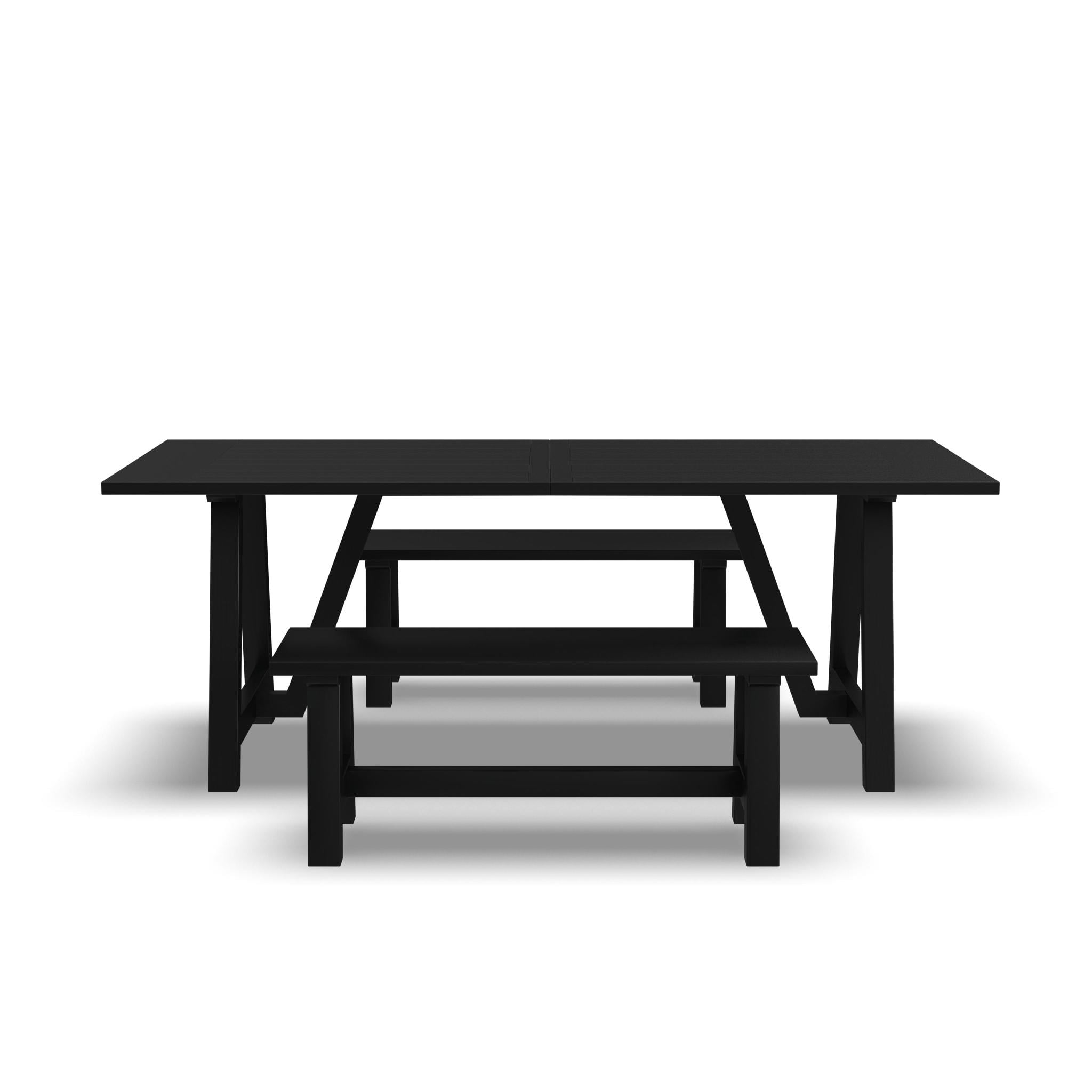 homestyles Trestle Dining Table with Benches