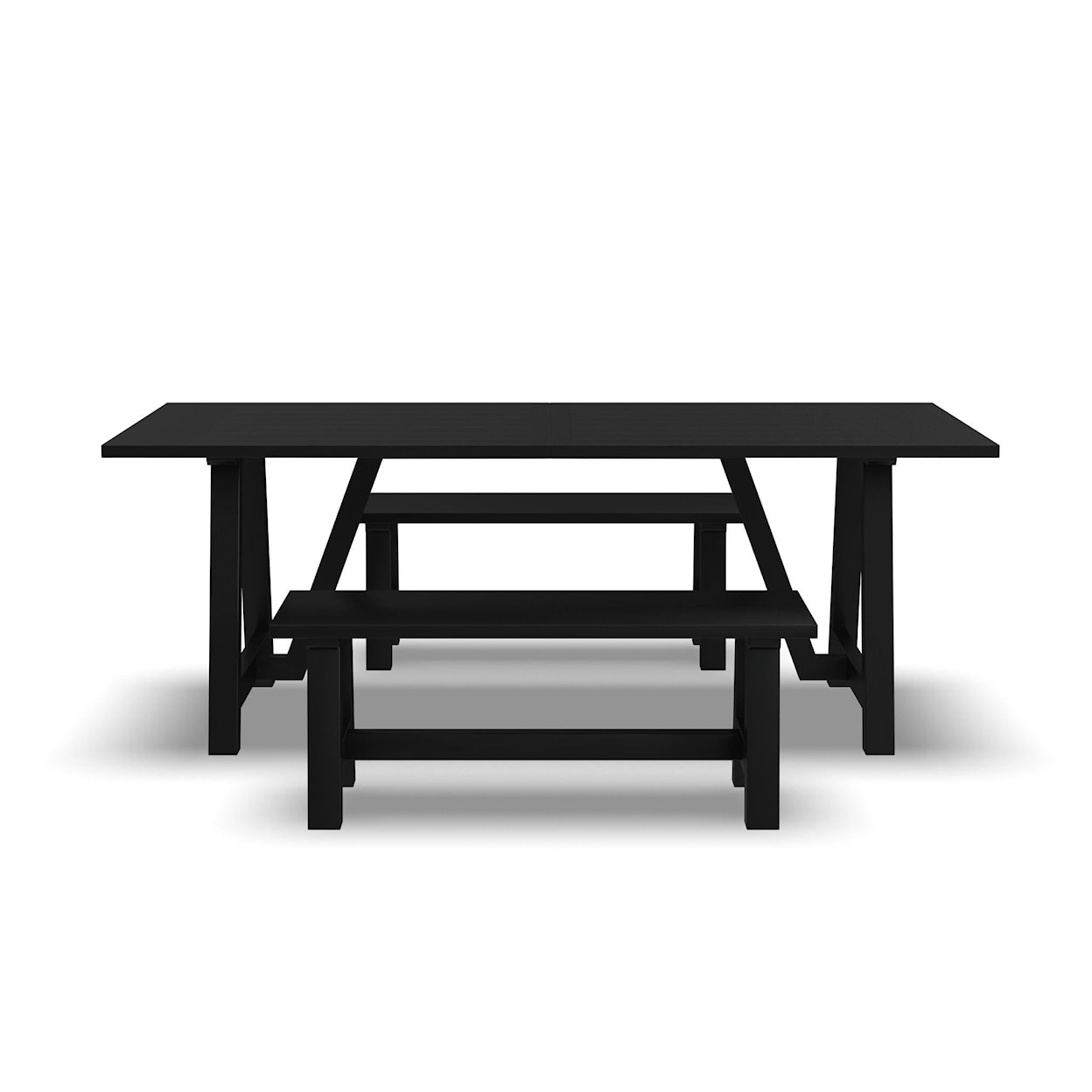 homestyles Trestle Dining Table with Benches