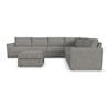 Flexsteel Flex Sectional Sofa with Ottoman