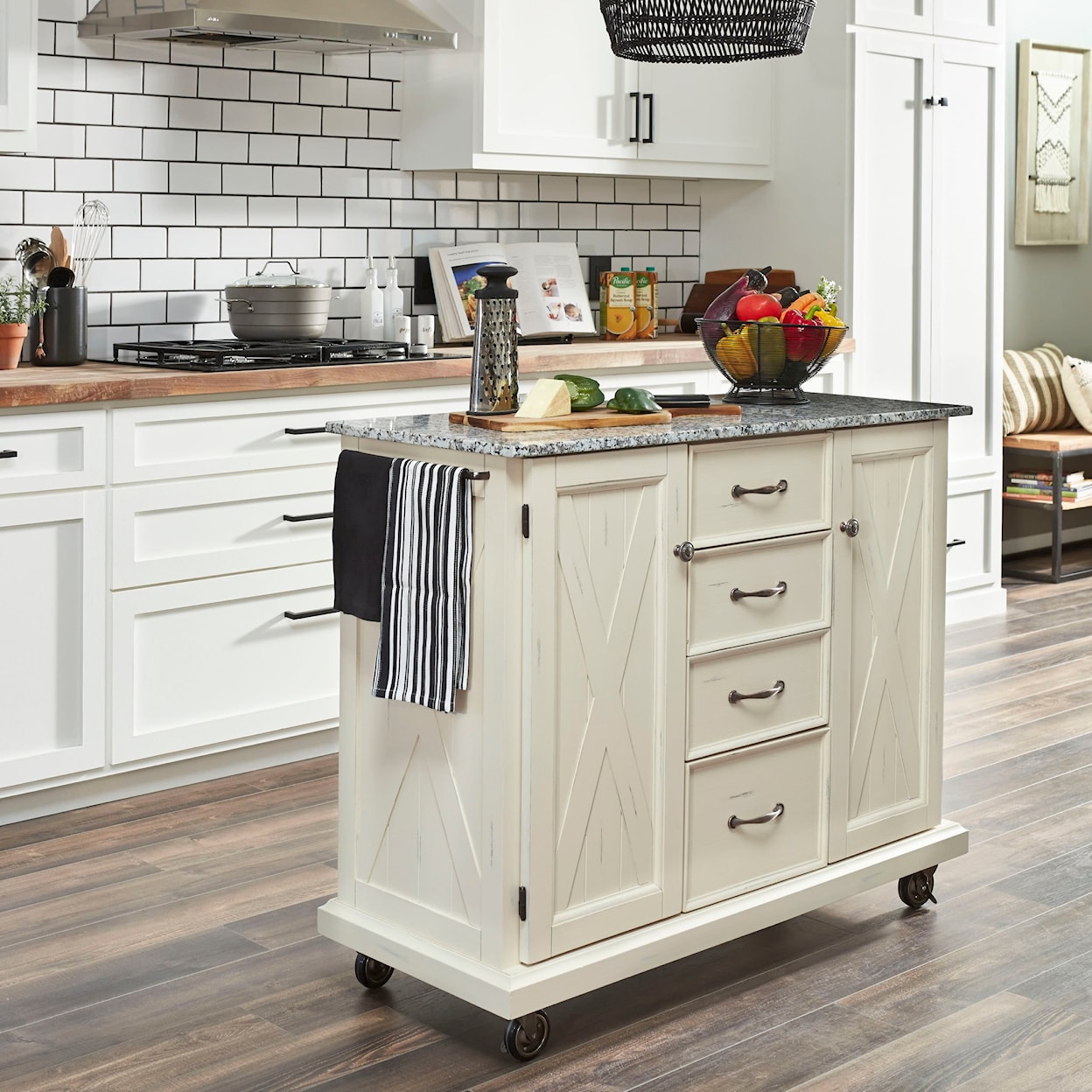 homestyles Bay Lodge Kitchen Cart