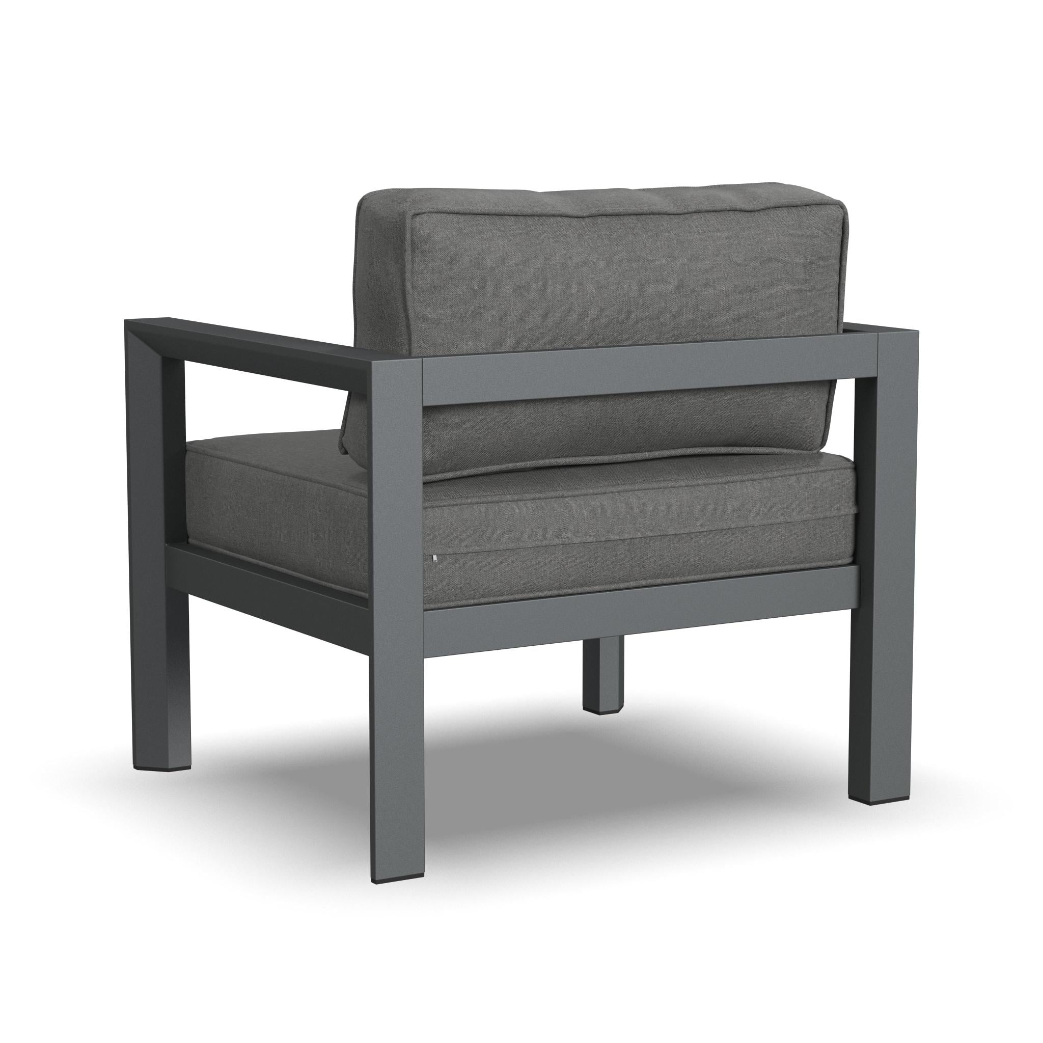 homestyles Grayton Outdoor Aluminum Lounge Chair