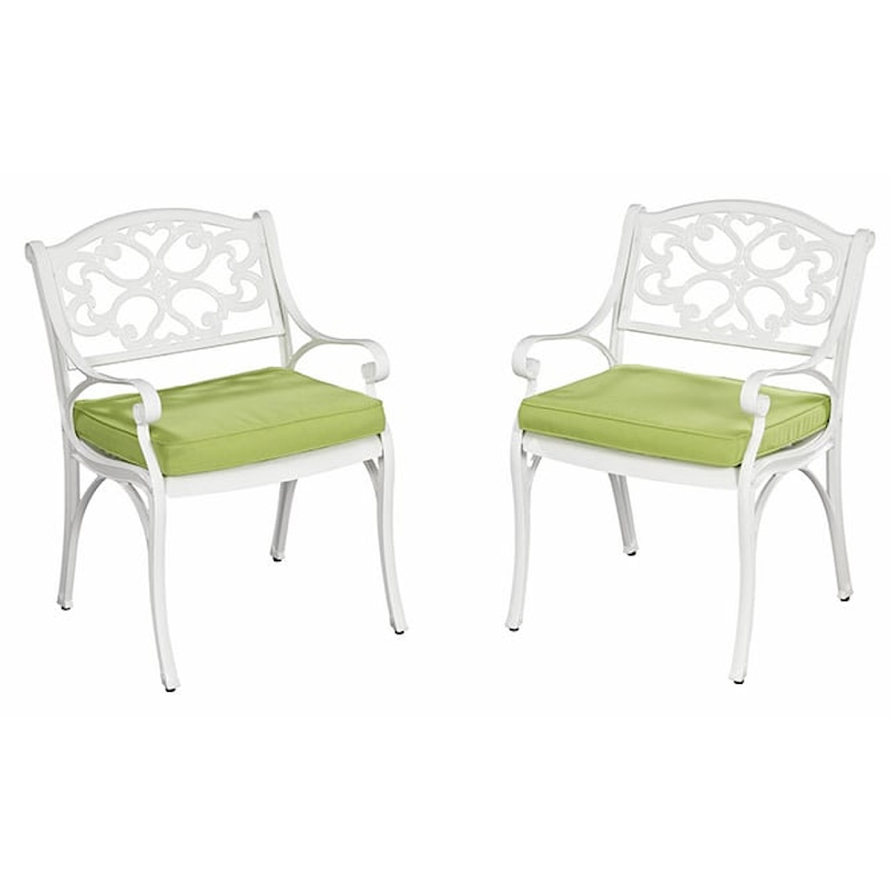 homestyles Sanibel Set of 2 Outdoor Arm Chairs