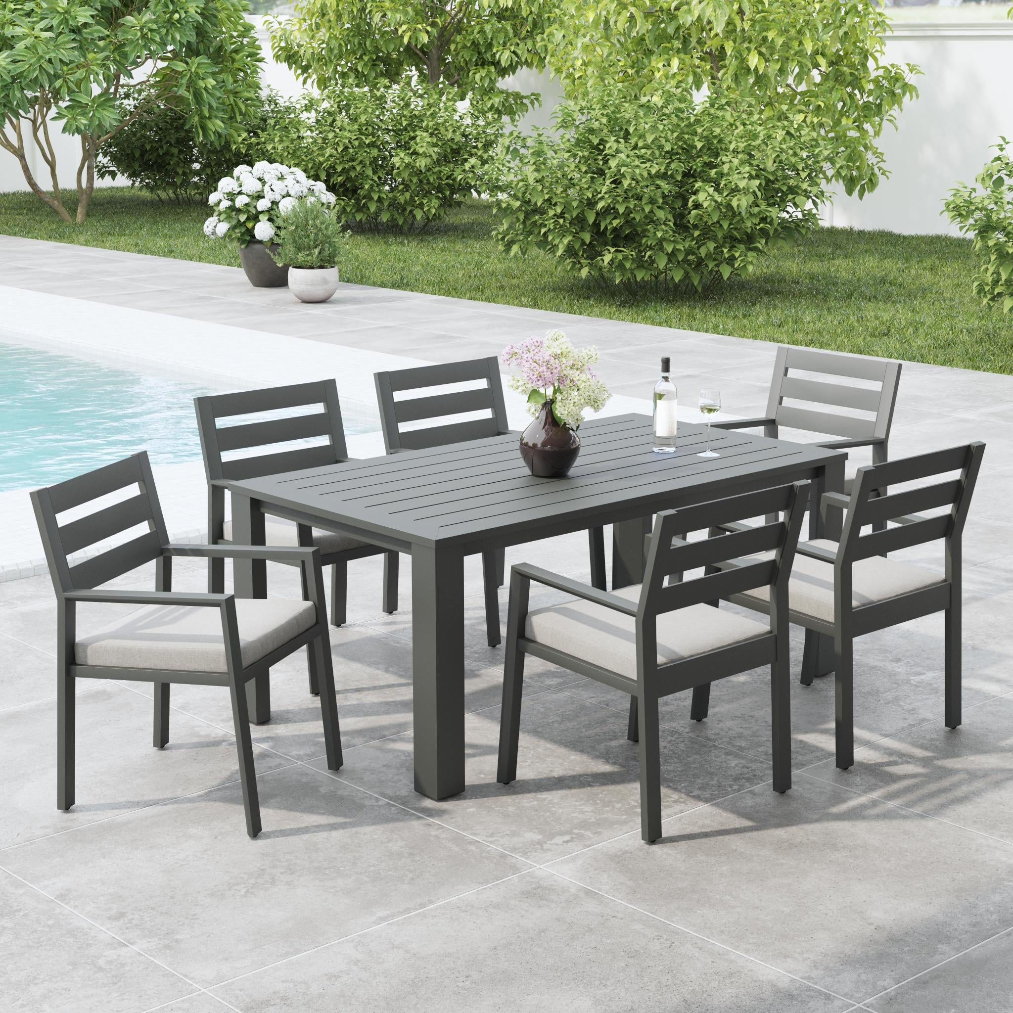 Outdoor 7-Piece Dining Set