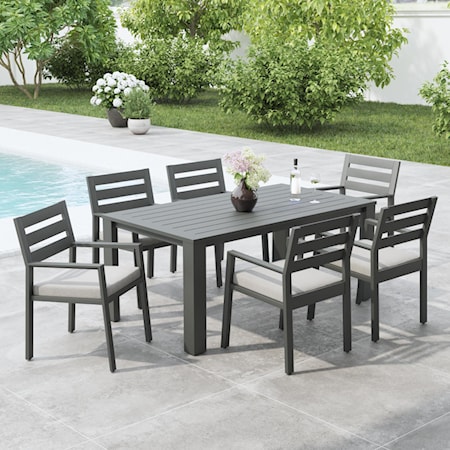 Outdoor 7-Piece Dining Set