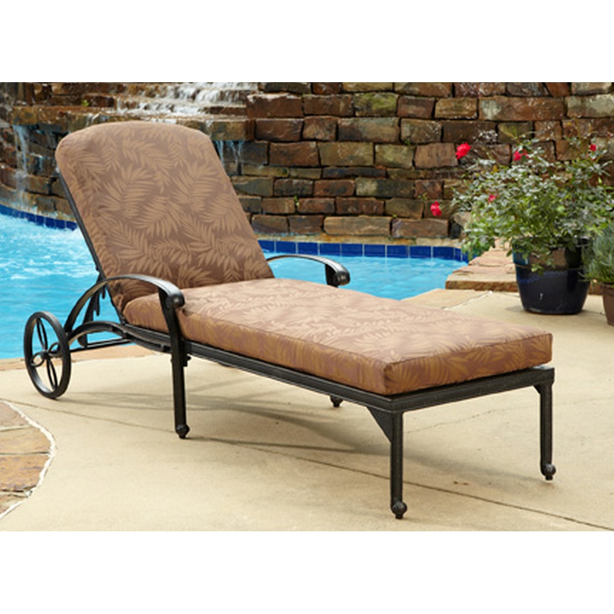 homestyles Capri Outdoor Chaise Lounge