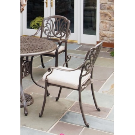 Set of 2 Outdoor Dining Chair