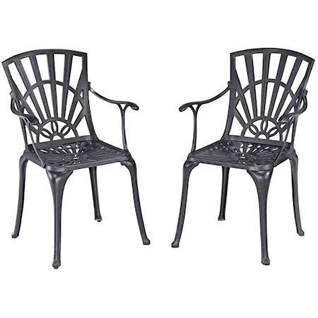 Set of 2 Outdoor Chairs