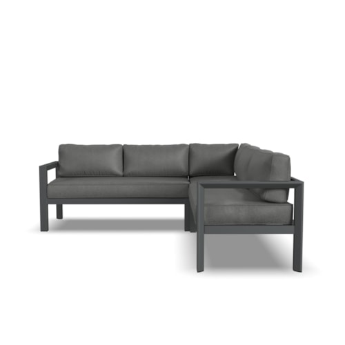Contemporary 5-Seat Outdoor Sectional Sofa