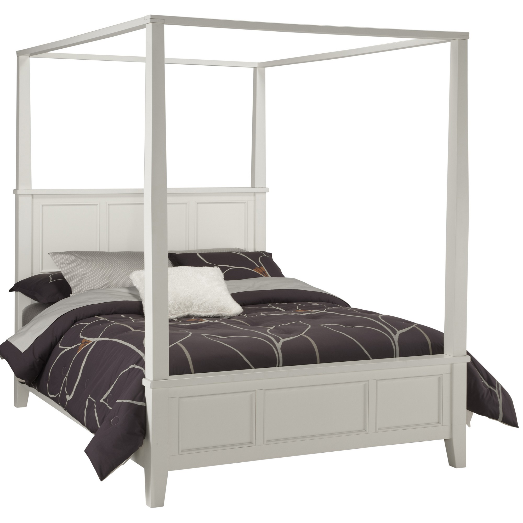 homestyles Naples Queen Canopy Bed