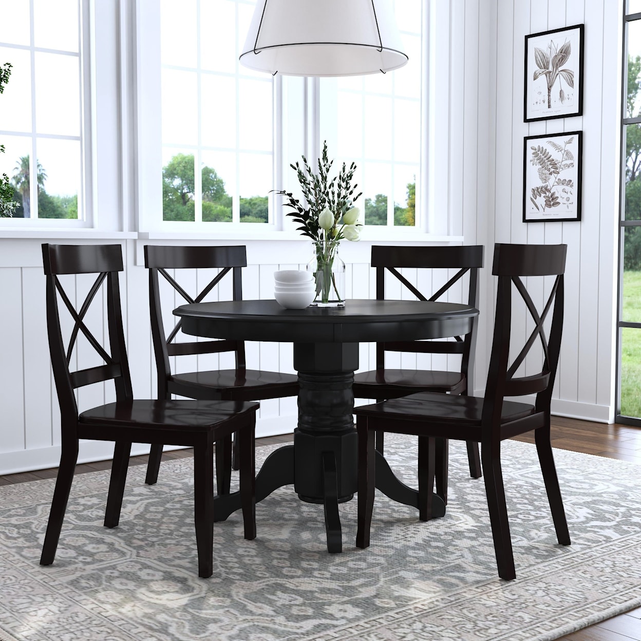 homestyles Blair 5pc Dining Room Group