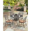 homestyles Capri 5 Piece Outdoor Dining Set