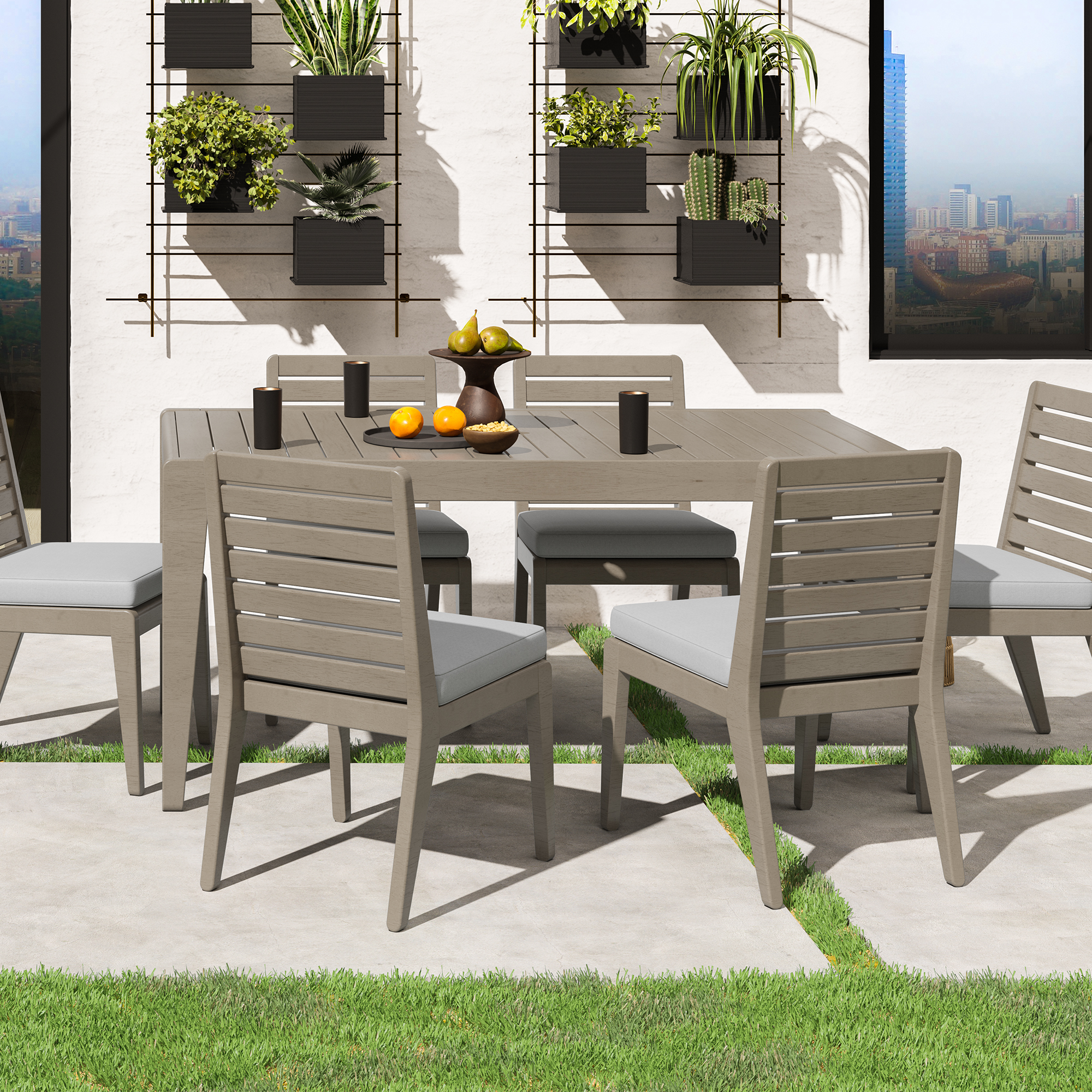 room and board outdoor dining set