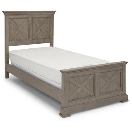 Twin Panel Bed