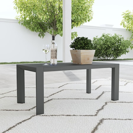 Outdoor Aluminum Coffee Table