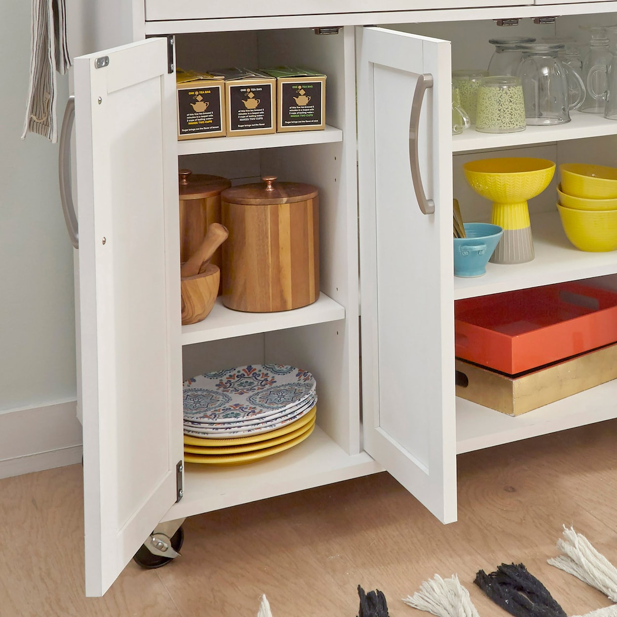 homestyles Storage Plus Kitchen Cart