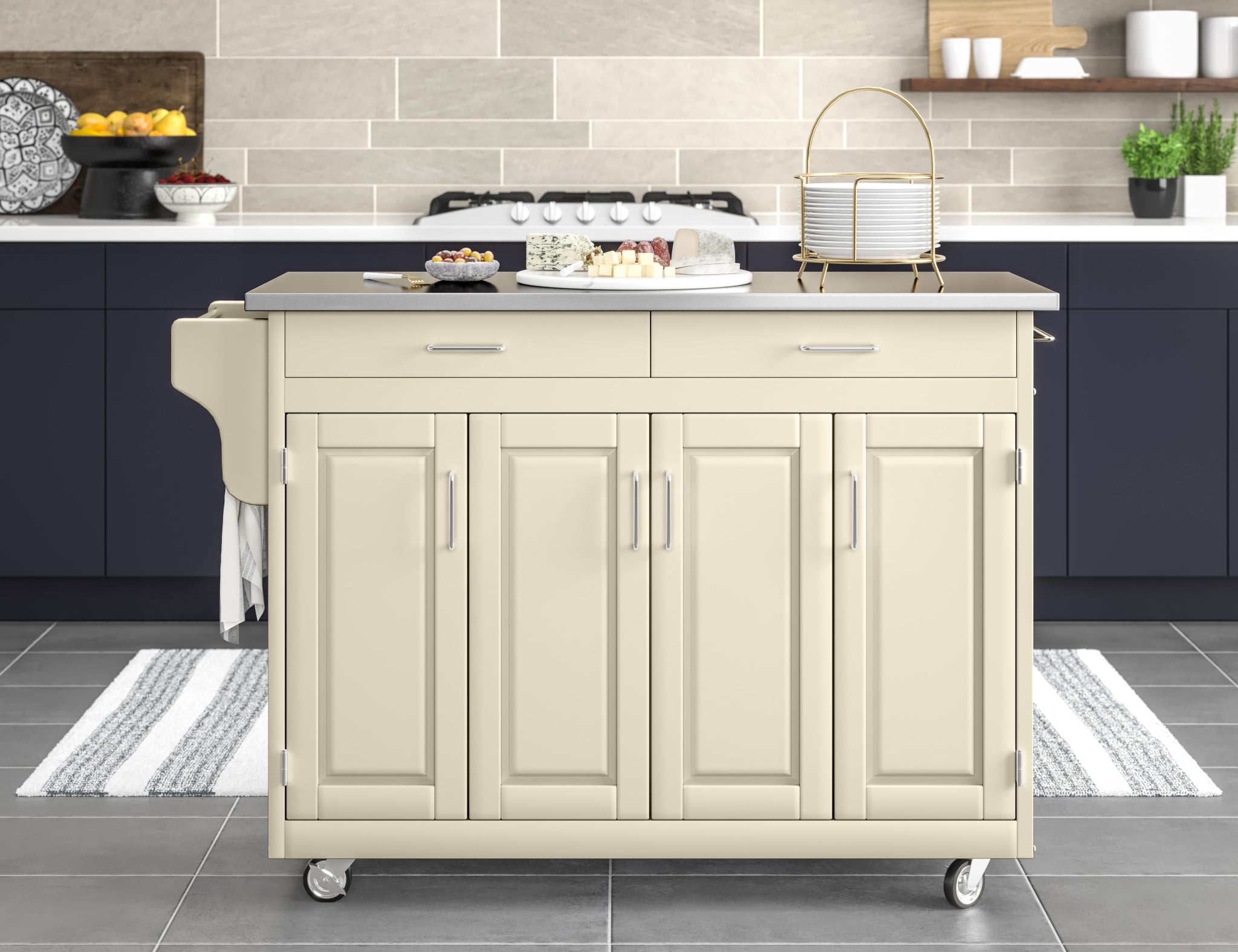 homestyles Create-A-Cart Kitchen Cart