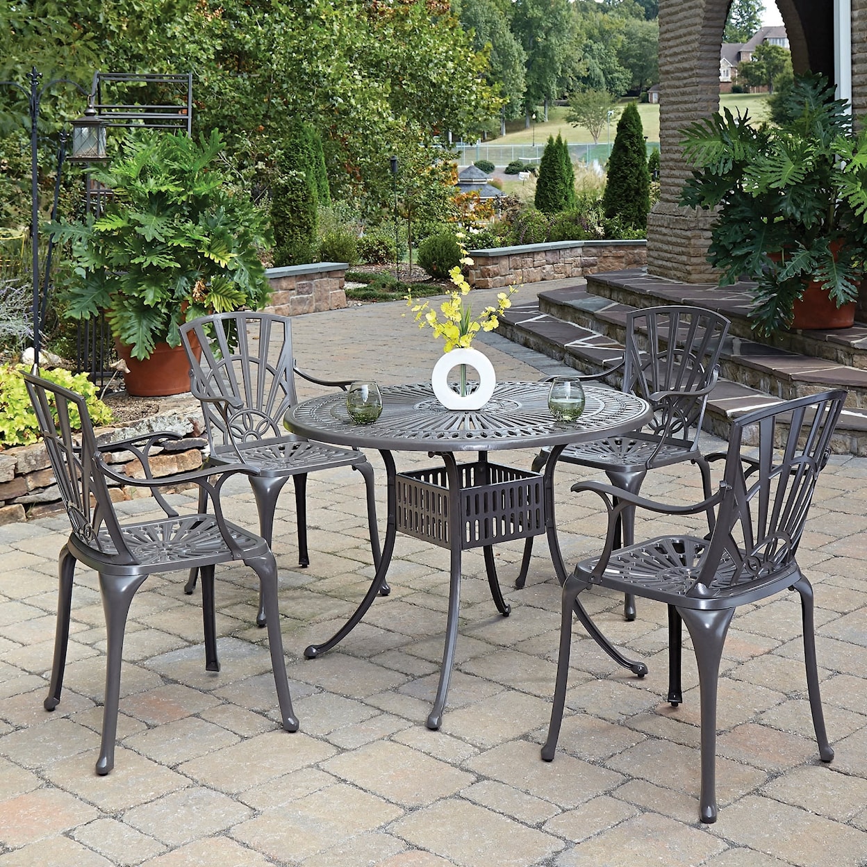 homestyles Grenada 5-Piece Outdoor Dining Set