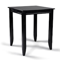 Casual Counter Height Dining Table