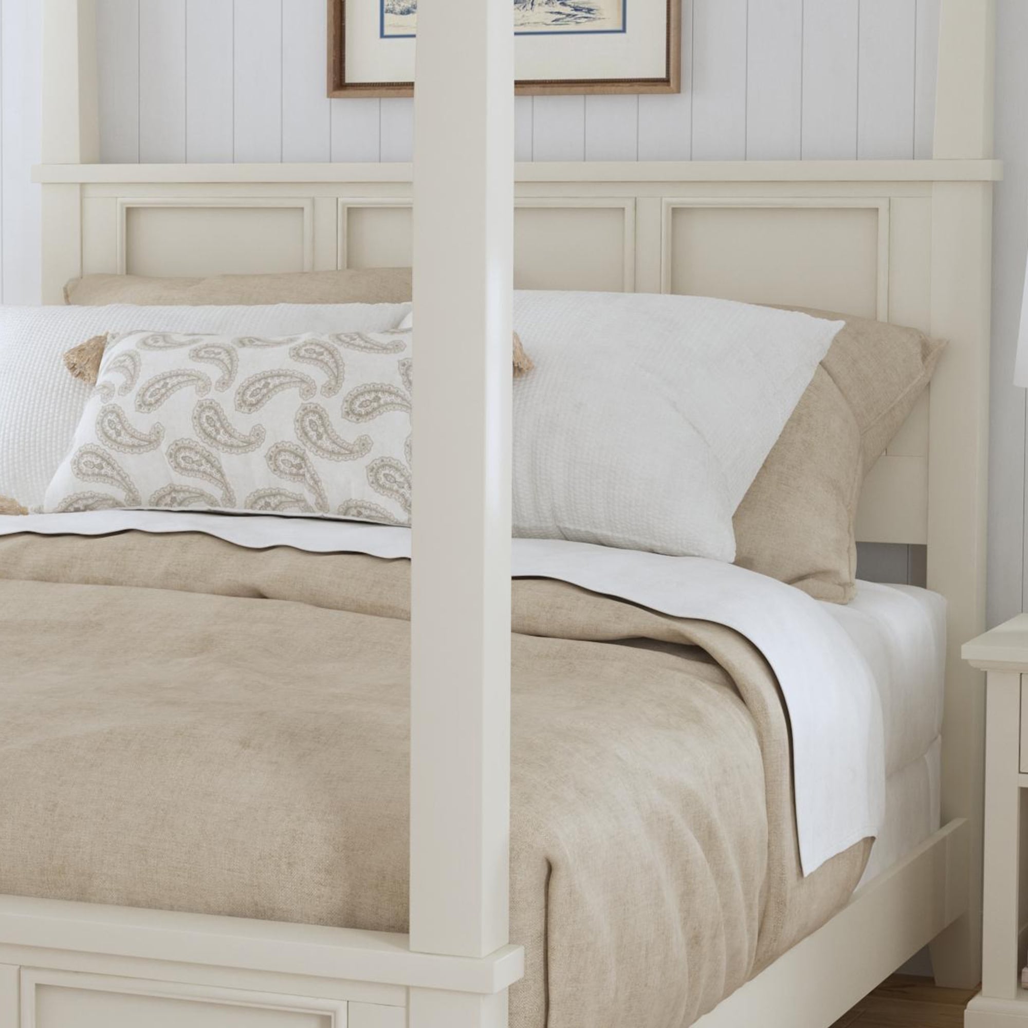 homestyles Naples Queen Canopy Bed
