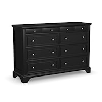 Traditional 8-Drawer Dresser