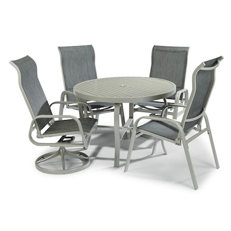 5 Piece Outdoor Dining Set