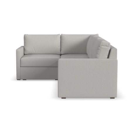 Narrow-Arm 4-Seat Sectional Sofa