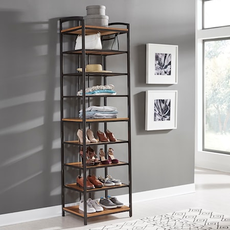 Closet Wall Shelf Unit