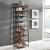 homestyles Modern Craftsman Closet Wall Shelf Unit