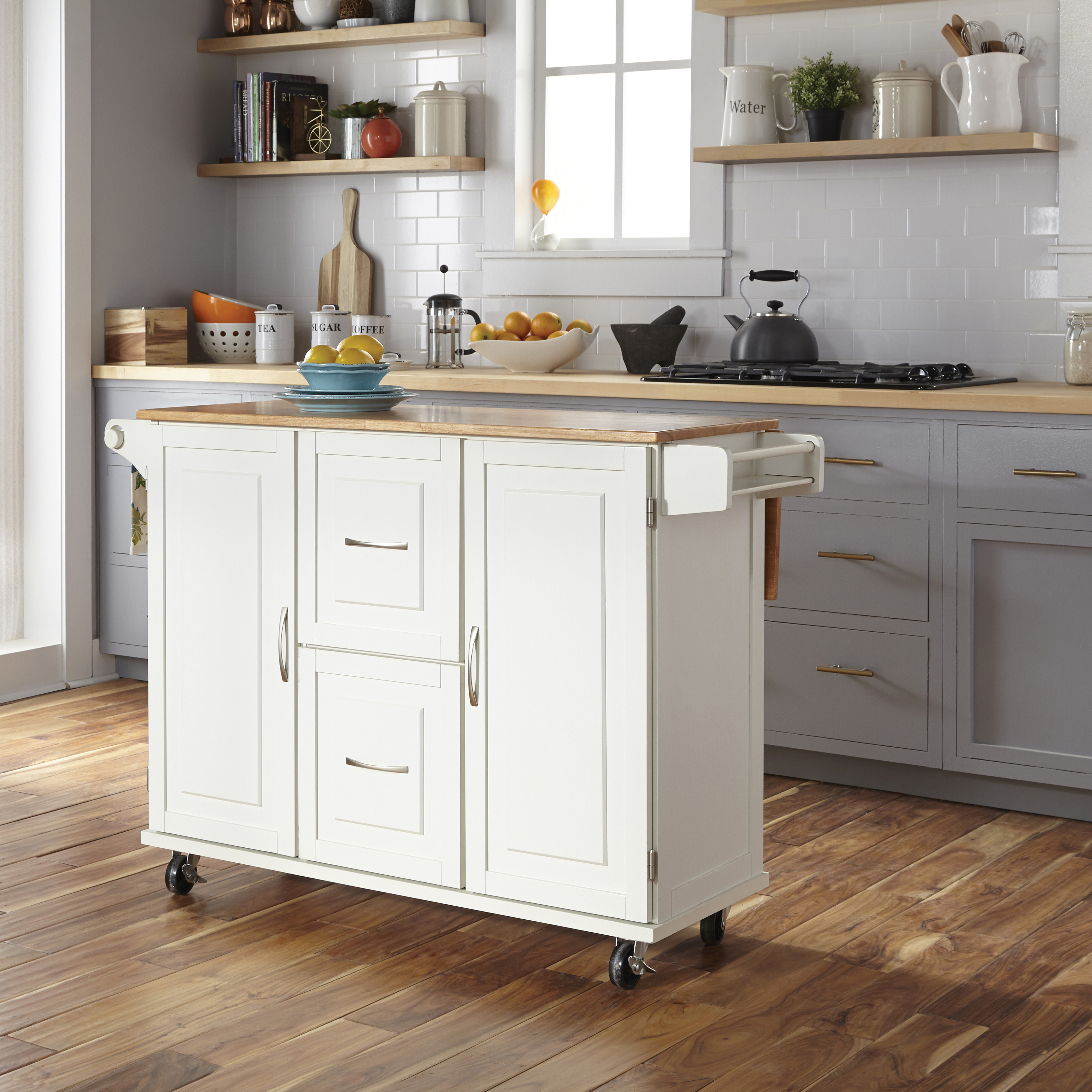 homestyles Blanche Kitchen Cart