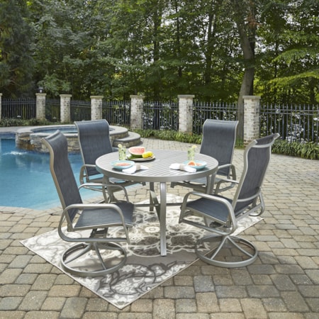 5 Piece Outdoor Dining Set