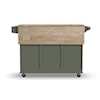 homestyles Dolly Madison Drop Leaf Kitchen Cart