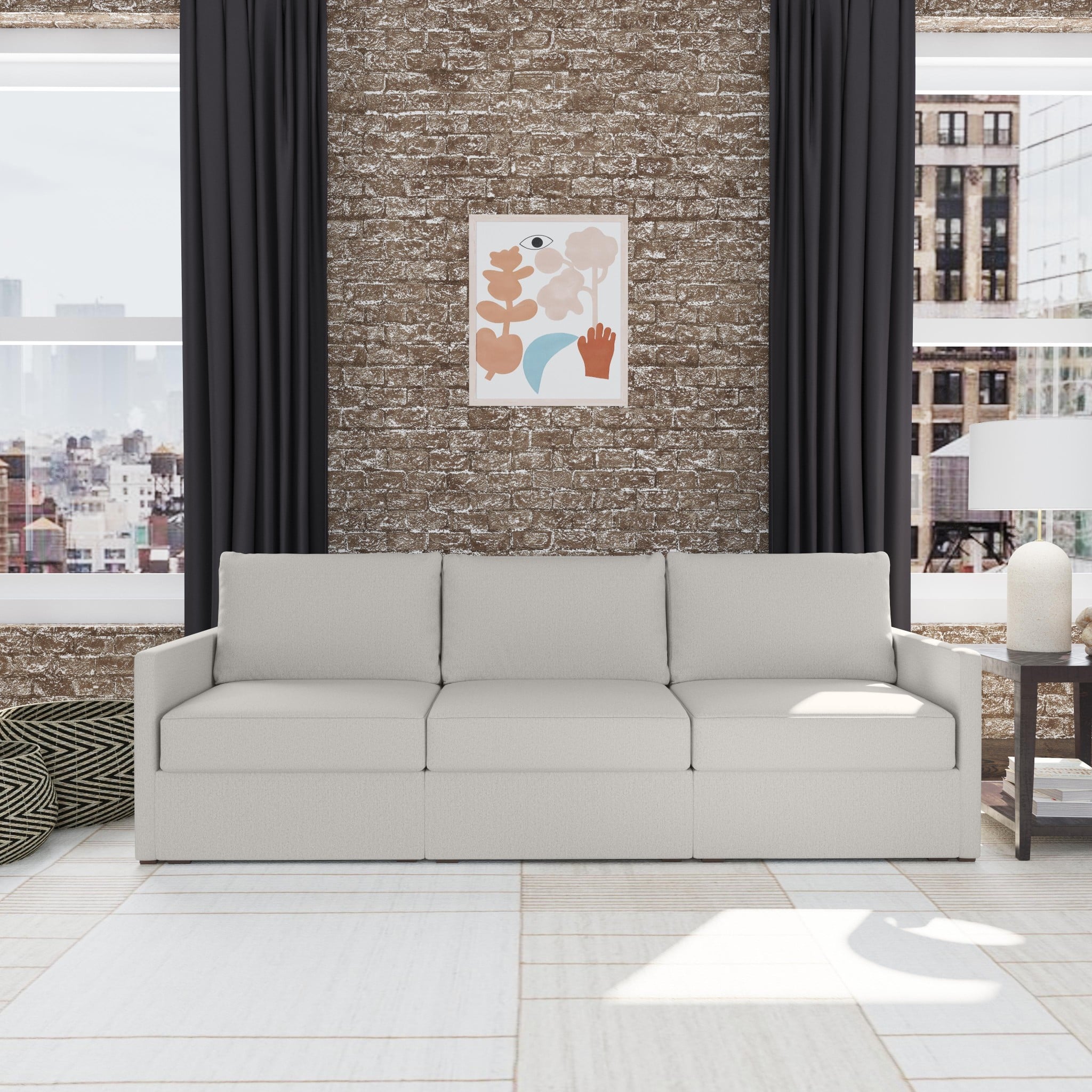 Flexsteel Flex Narrow-Arm Sofa