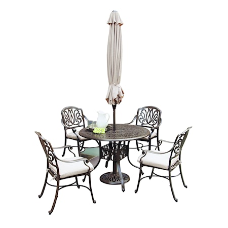 6 Piece Outdoor Dining Set