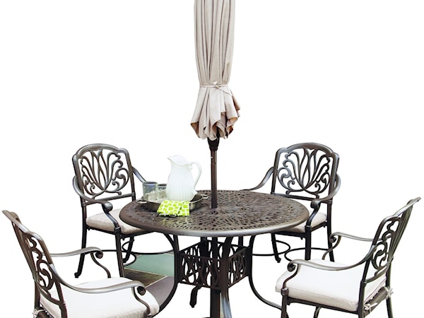 6 Piece Outdoor Dining Set