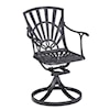 homestyles Grenada Outdoor Swivel Rocking Chair