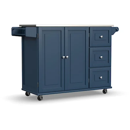 Drop Leaf Kitchen Cart