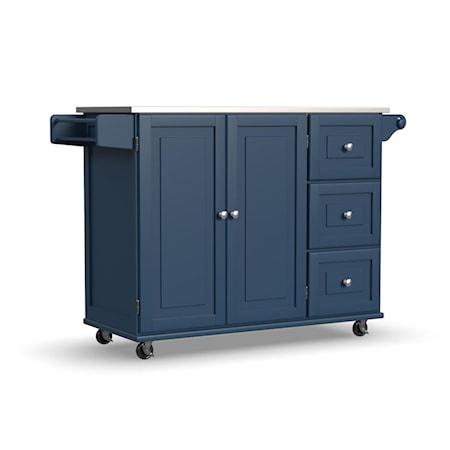 Drop Leaf Kitchen Cart