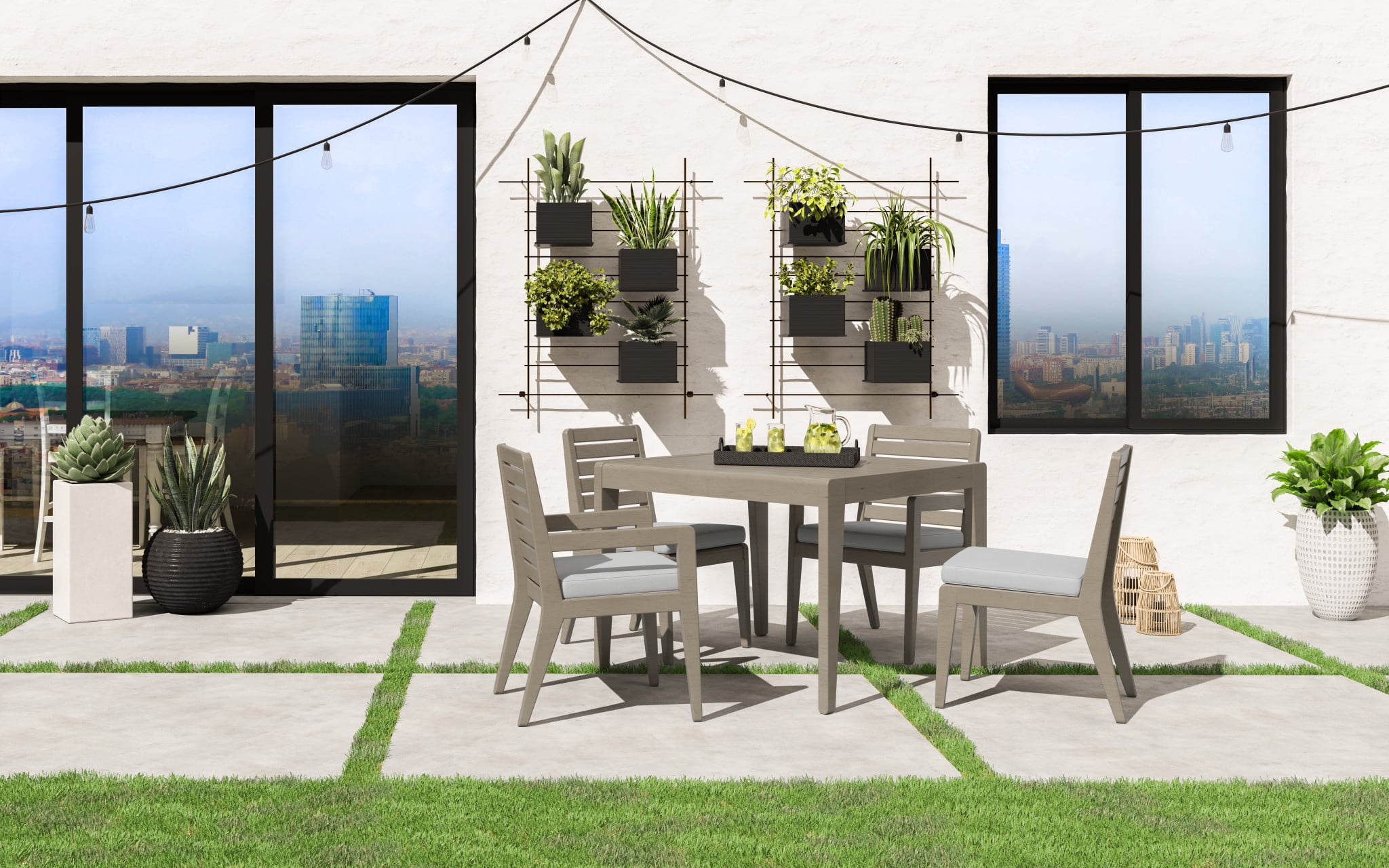 5-Piece Outdoor Dining Set