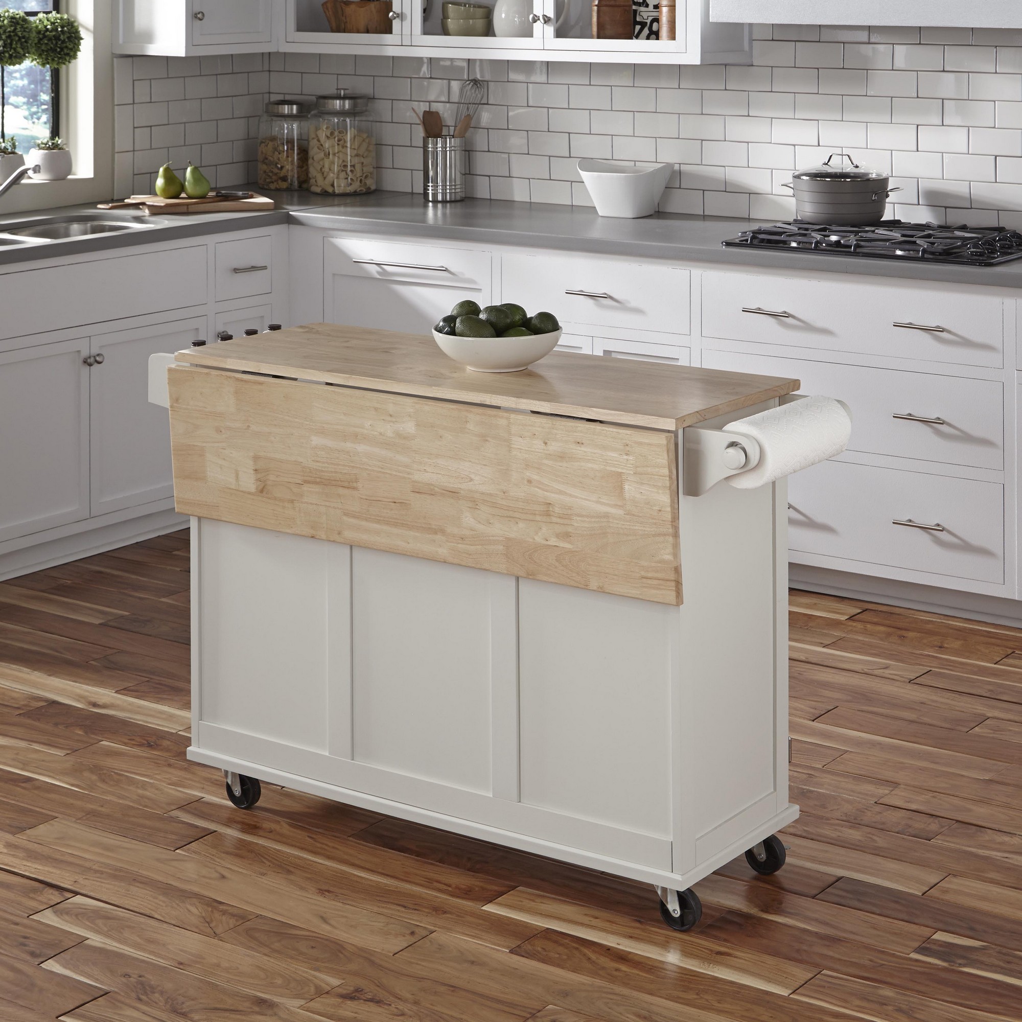 homestyles Blanche Kitchen Cart