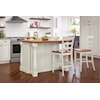 homestyles Monarch Kitchen Island with Stools