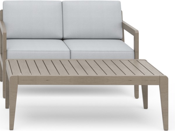 Outdoor 4-Piece Loveseat Set