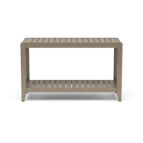 Transitional Outdoor Sofa Table
