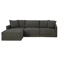Evey 3-Piece Sectional with LAF Chaise